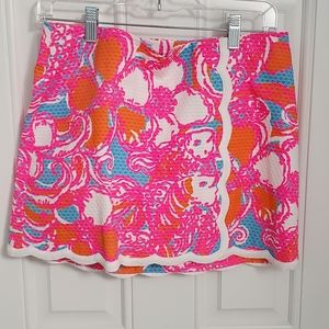 Neon Lilly Pulitzer Skort